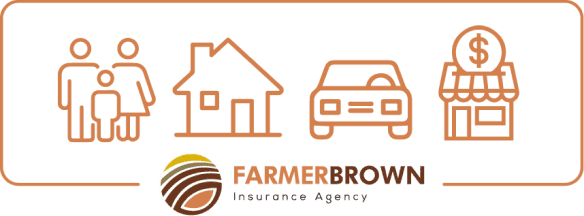 Farmer Brown insurance agency logo