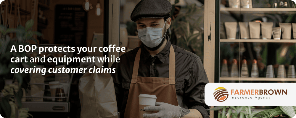 Coffee cart business insurance coverage