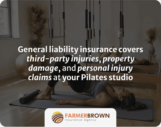 Person practicing Pilates in a studio