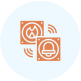 Restaurant insurance documents icon