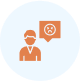Restaurant insurance coverage icon