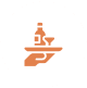 Restaurant service icon