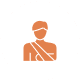 Restaurant risk protection icon