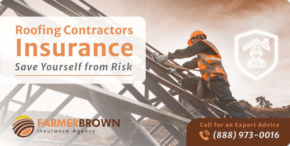 Principal Banner of Roofing Contractors Insurance save yourself from risk