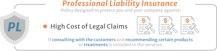 Professional Liability Insurance its is a policy designed to protect you and your company against high cost of legal claims