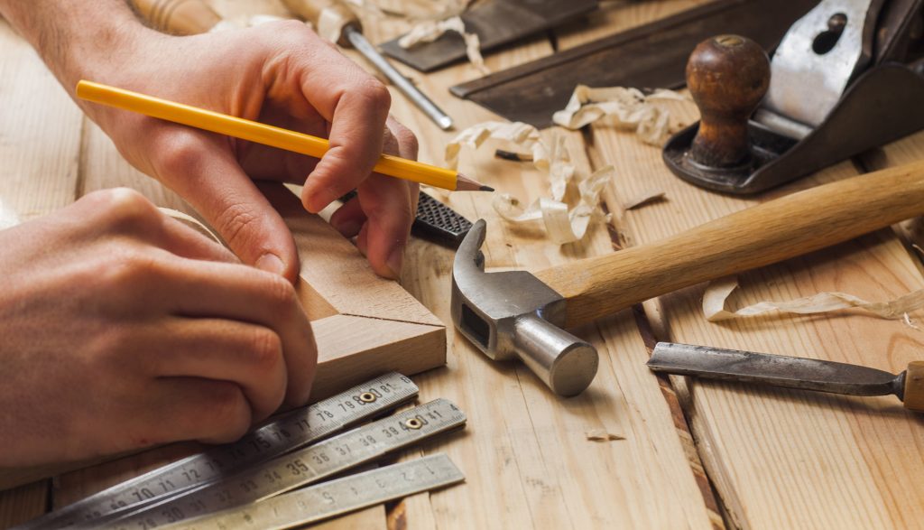Carpenter working