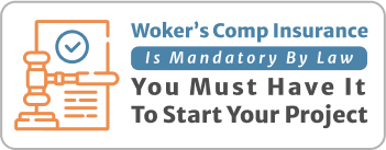 Workers Comp Insurance is mandatory by law you must have it to start your project