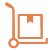Cargo motor truck Insurance icon
