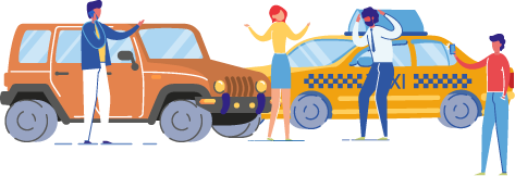 Taxi crash Taxi crash