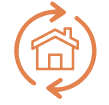 Ordinance or law icon house