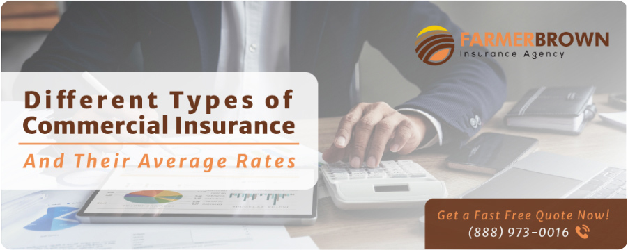 Different Types of Commercial Insurance and Their Average Rates