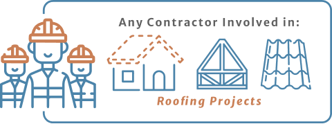 Any Contractor Involved in Roofing Projects PNG