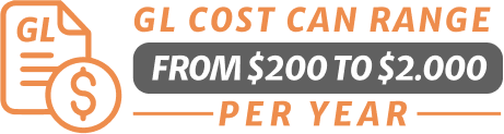 GL cost can range from 200 to 2000 per year