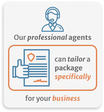 infographic of our professional agents can tailor a package specifically for your business