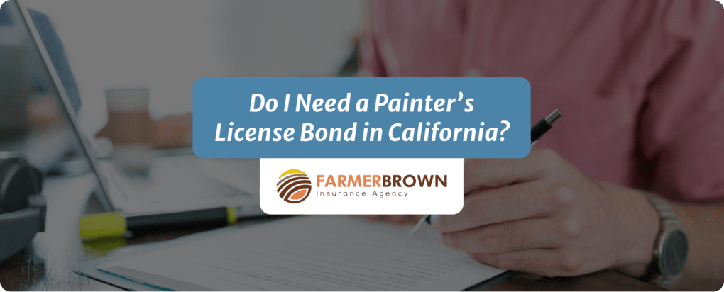 painter's license bond in california