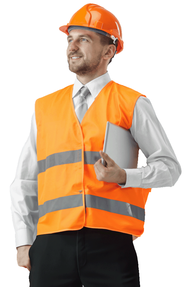 Image of a construction worker.